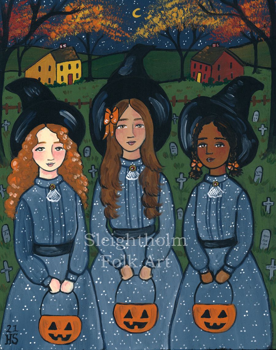 New Painting- Gwennie, Lila &&nbsp;Rue